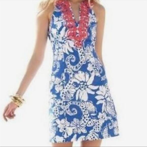 Lilly Pulitzer Augusta Dress – Quahog Chowdah Print, Size 6 - Picture 14 of 16